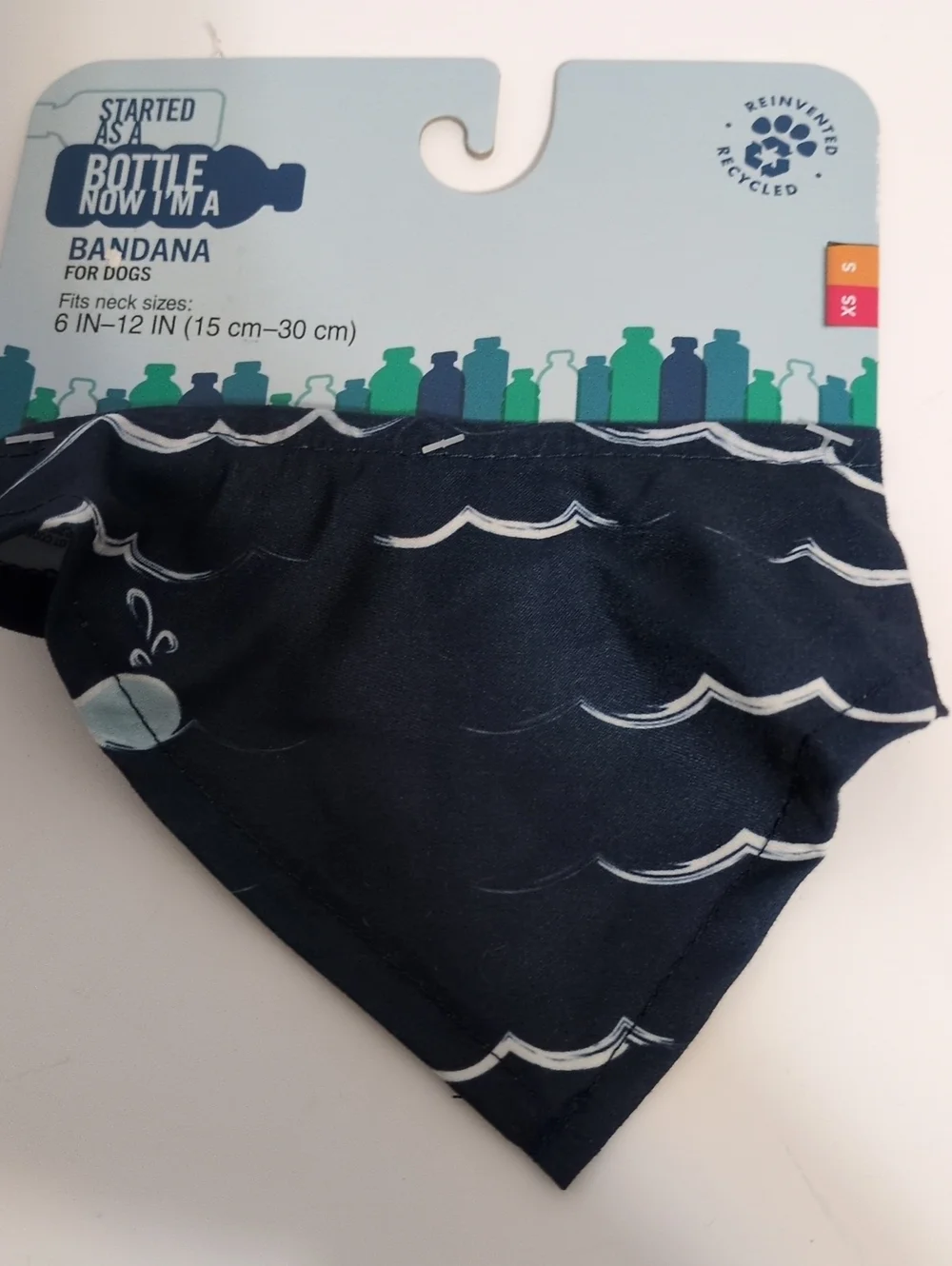 NWT Petco Eco Pet Bandana Lot 5 Pack Small Extra Small Nautical Whale Sailboat